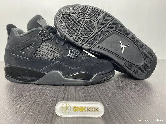 Cheap Black MoistureWicking Cat 3854 Jordan Retro 4 CU1110- 1013